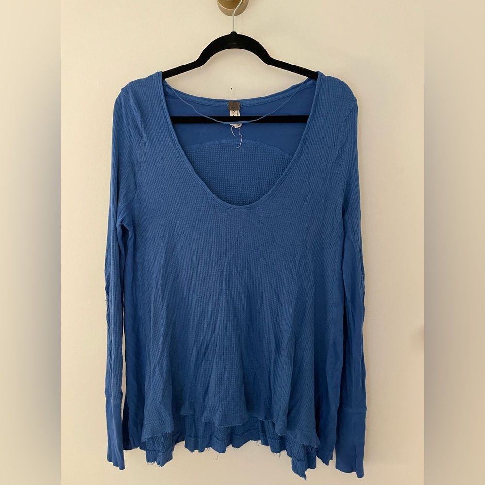 Free People Sweater - Blue - M